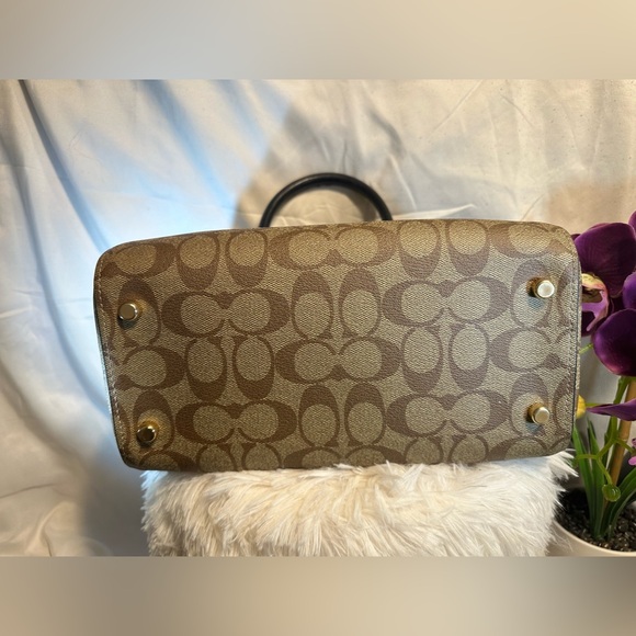 Coach Disney X Villain Bundle Handbag & Wristlet In Signature Canvas W Patches - Picture 9 of 10